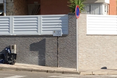 Valla aluminio soldada modelo Avion150mm