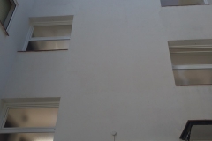 Ventanas compuesta fijo inferior abatible superior.Edificio en Miami Playa Fachada Norte